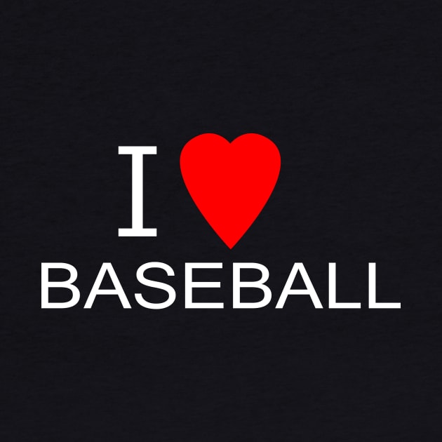 I love baseball by GameOn Gear